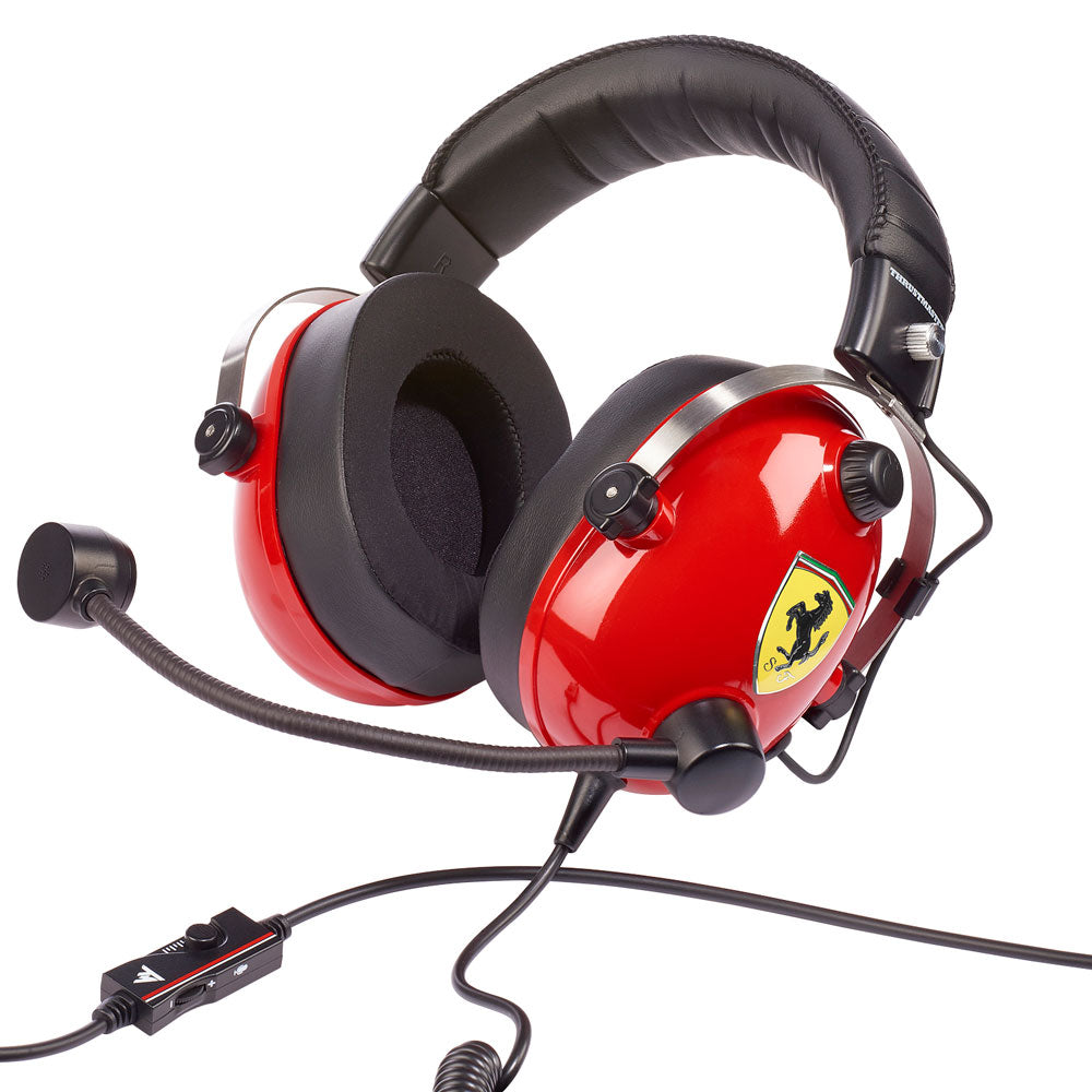 T.Racing Scuderia Ferrari Edition DTS - Ferrari Gaming Headset for PS4, XboxOne, PC and Switch