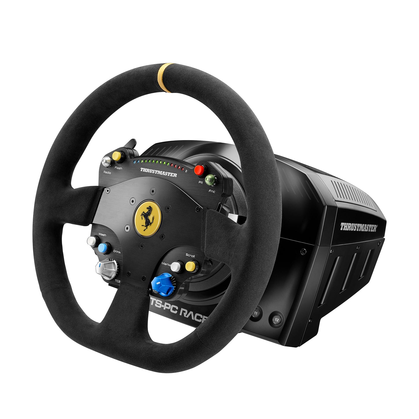 TS-PC RACER Ferrari 488 Challenge Edition - Volante de carreras de Ferrari para PC